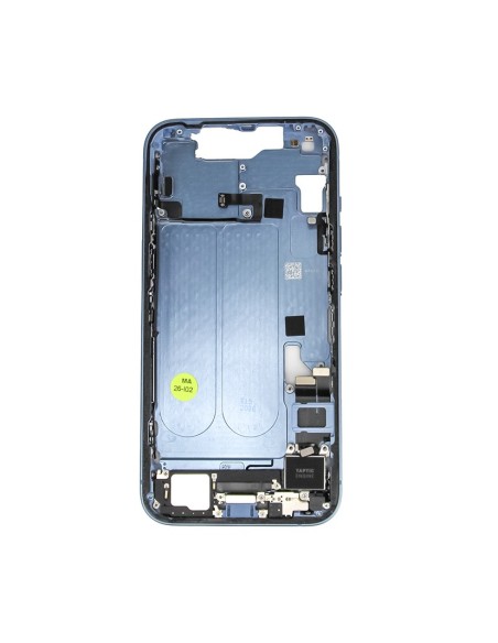 iPhone 14 Middle Frame w/parts - Blue - Pulled Grade A