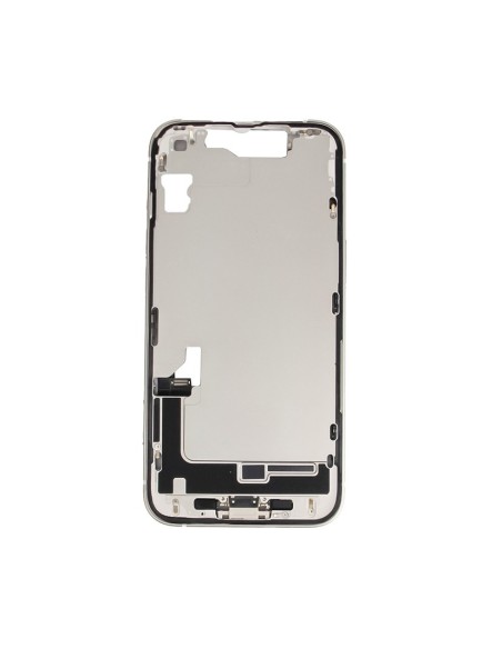 iPhone 14 Middle Frame w/parts - Starlight - Pulled Grade A