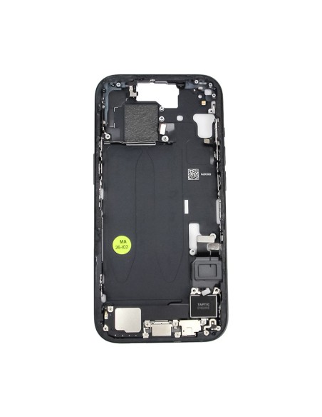 iPhone 15 - Middle Frame w/Parts - Black - Pulled Grade A