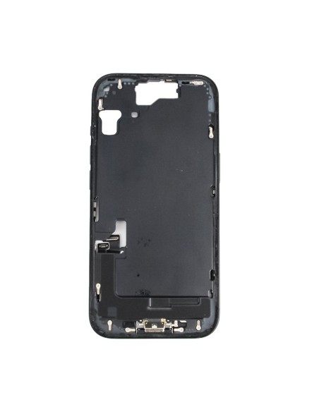 iPhone 15 - Middle Frame w/Parts - Black - Pulled Grade A