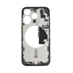 iPhone 15 Pro - Middle Frame w/Parts - Black Titanium - Pulled Grade A 2