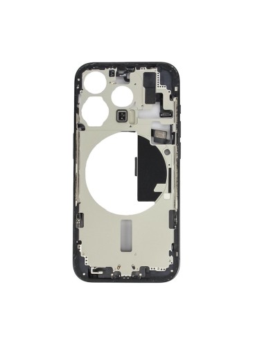 iPhone 15 Pro - Middle Frame w/Parts - Blue Titanium - Pulled Grade A