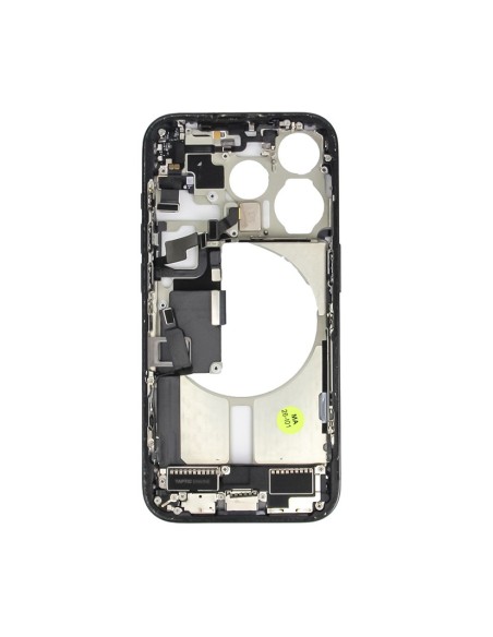 iPhone 15 Pro - Middle Frame w/Parts - Blue Titanium - Pulled Grade A