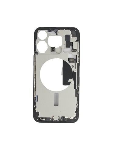iPhone 15 Pro Max - Middle Frame w/Parts - Black Titanium - Pulled Grade A