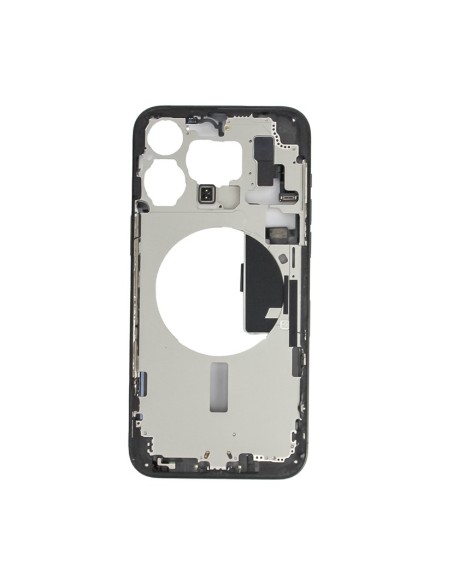 iPhone 15 Pro Max - Middle Frame w/Parts - Black Titanium - Pulled Grade A