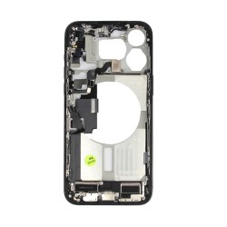 iPhone 15 Pro Max - Middle Frame w/Parts - Black Titanium - Pulled Grade A