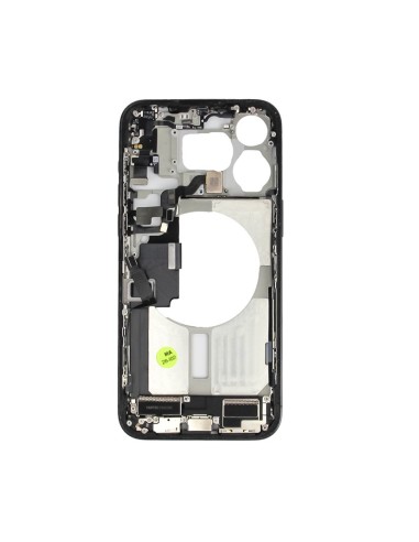 iPhone 15 Pro Max - Middle Frame w/Parts - Black Titanium - Pulled Grade A
