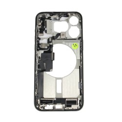 iPhone 15 Pro Max - Middle Frame w/Parts - Natural Titanium - Pulled Grade A