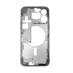 iPhone 16 Pulled Middle Frame w/parts - White - Pulled Grade A