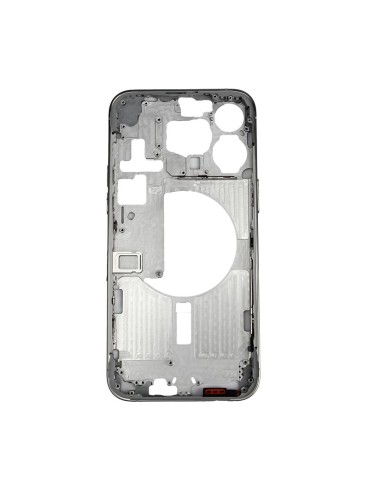 iPhone 16 Pulled Middle Frame w/parts - White - Pulled Grade A