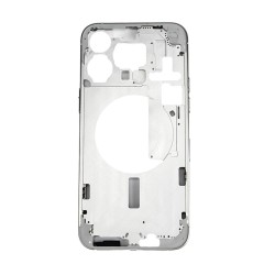 iPhone 16 Pulled Middle Frame w/parts - White - Pulled Grade A 2