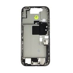 iPhone 16 Pro Middle Frame w/parts - White Titanium - Pulled Grade A