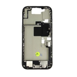 iPhone 16 Pro Middle Frame w/parts - Natural Titanium - Pulled Grade A