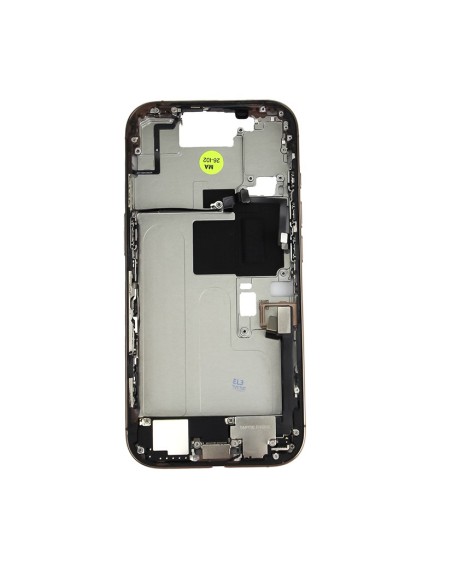 iPhone 16 Pro Middle Frame w/parts - Desert Titanium - Pulled Grade A