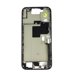 iPhone 16 Pro Max Middle Frame w/parts - Black Titanium - Pulled Grade A