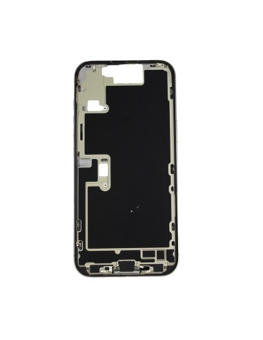 iPhone 16 Pro Max Middle Frame w/parts - White Titanium - Pulled Grade A