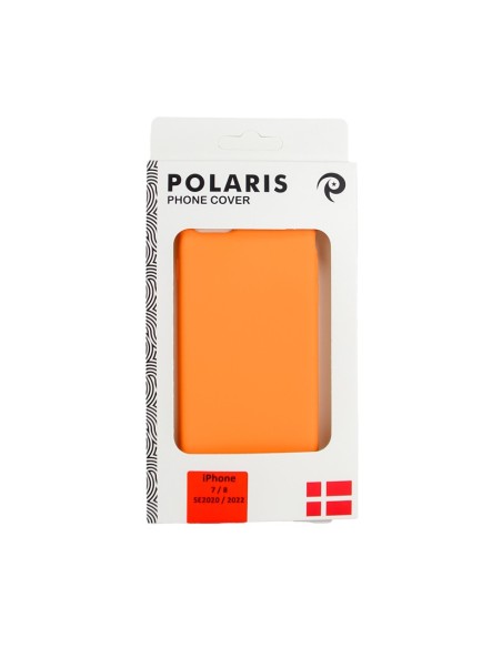 Stylish iPhone Silicon Case - Orange