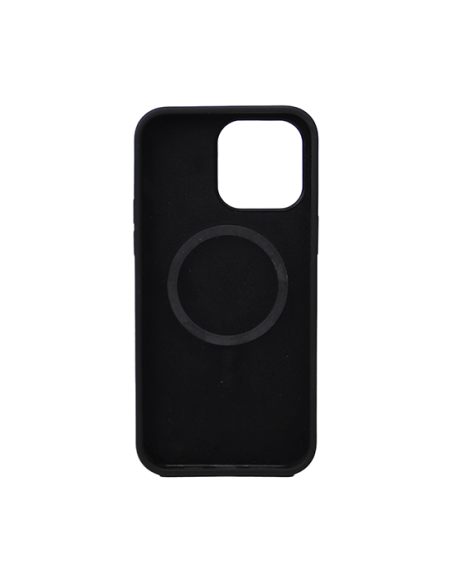 Black Magsafe Silicone Case for iPhone 14 Pro Max