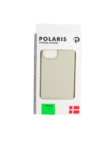 iPhone 15 Silicone Case Beige - Robust Protection