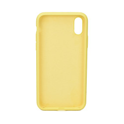iPhone XS MAX Silicon Case Yellow 2