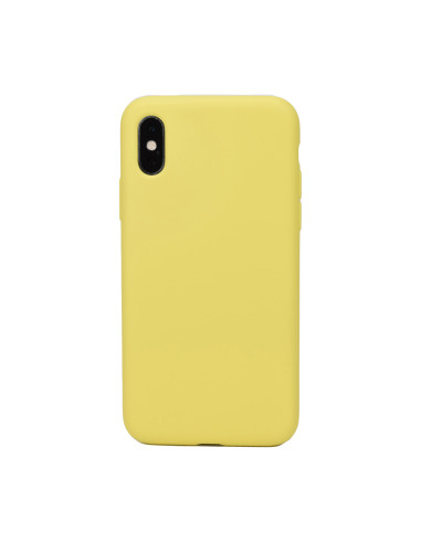 iPhone XS MAX Silicon Case Yellow