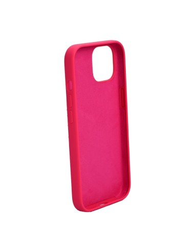 Packed iPhone 15 Silicone Case Pink