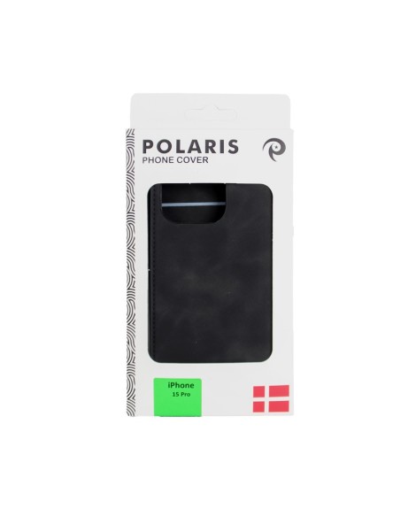 iPhone 15 Pro Wallet Case Black