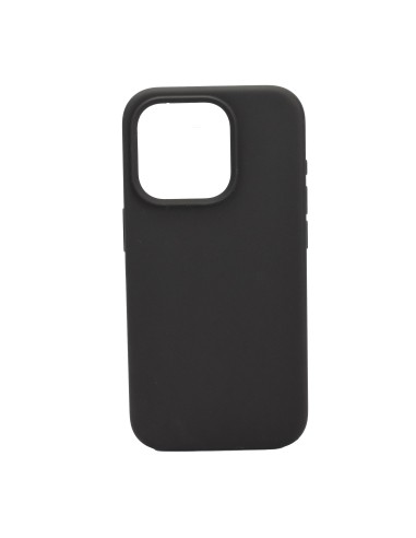 Packed iPhone 15 Pro Silicone Case Black