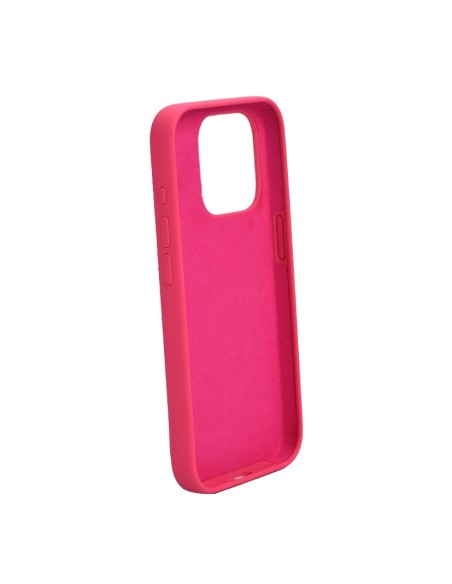 Packed iPhone 15 Pro Silicone Case Pink
