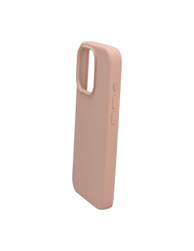iPhone 15 Pro Silicone Case SandDESC: Protect your iPhone 15 Pro with this elegant silicone case in sand.