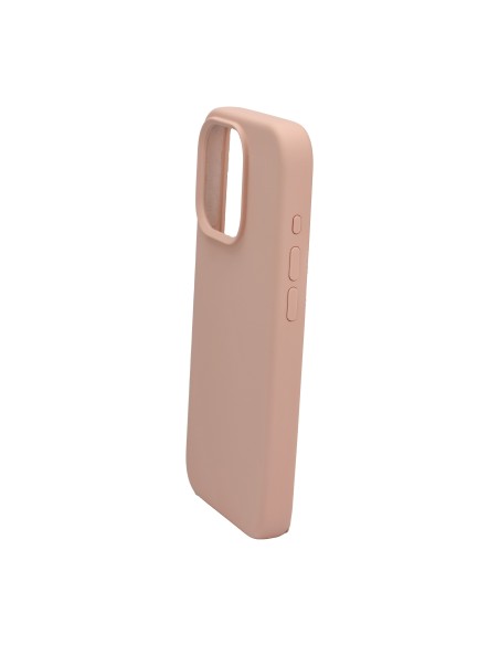 iPhone 15 Pro Silicone Case SandDESC: Protect your iPhone 15 Pro with this elegant silicone case in sand.