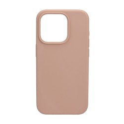 iPhone 15 Pro Silicone Case SandDESC: Protect your iPhone 15 Pro with this elegant silicone case in sand. 2