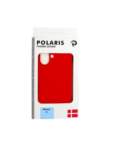 iPhone16 Silicon Case Red - Durable Protection