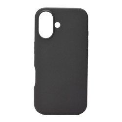 iPhone 16 Silicon Case Black - Durable & Stylish