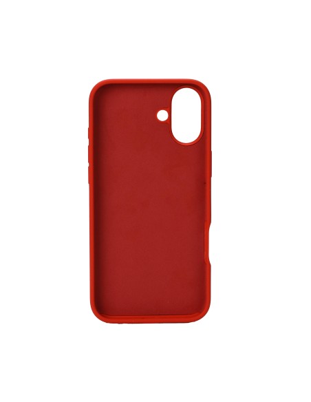 iPhone16 Silicon Case Red - Durable Protection