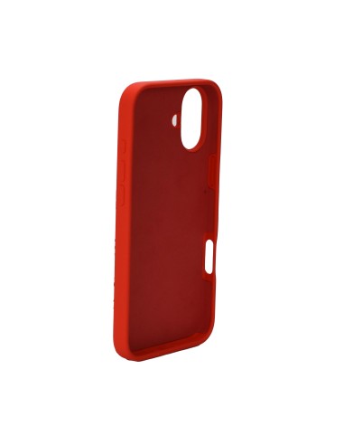 iPhone16 Silicon Case Red - Durable Protection