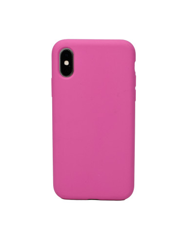 iPhone XS Max Silicon Case Pink BULK