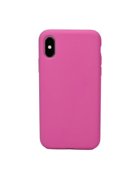 iPhone XS Max Silicon Case Pink BULK