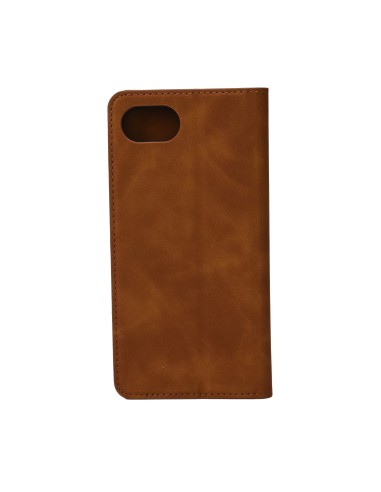 Packed iPhone 16e /17e Wallet Case Brown