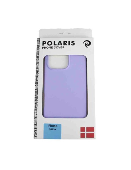 Protective iPhone 16 Pro Silicon Case Purple