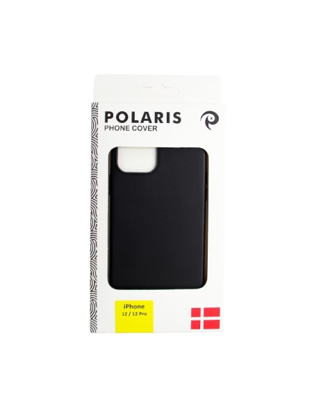 iPhone 12/12 Black Leather Case
