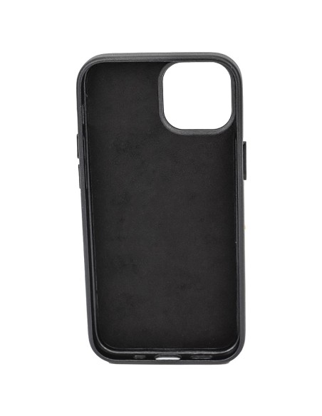 iPhone 12/12 Black Leather Case