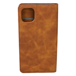 iPhone 11 Wallet Case Brown