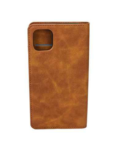 iPhone 11 Wallet Case Brown