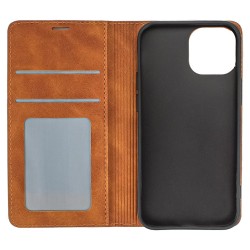 Packed iPhone 12 Mini Wallet Case Brown 2