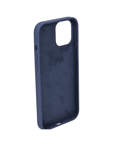 Secure Protection With Dark Blue Silicon Case