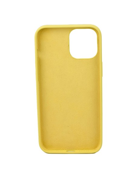 iPhone 12 Pro Max Yellow Silicon Case