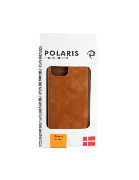 Packed iPhone 13 Mini Wallet Case Brown
