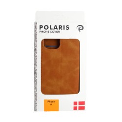 Packed iPhone 13 Wallet Case Brown
