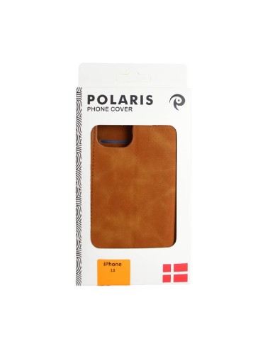 Packed iPhone 13 Wallet Case Brown